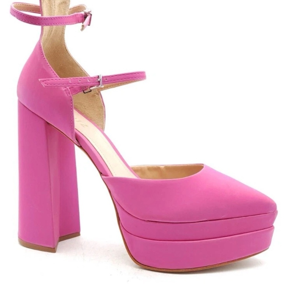 SCHUTZ womens elysee stacked platform high heels size 9B